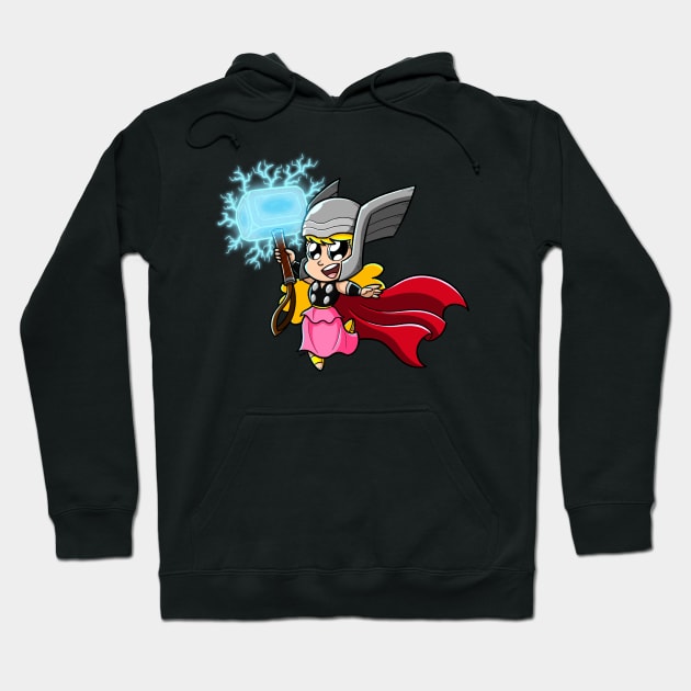 Pollon-Thor! Hoodie by DrawnLoad